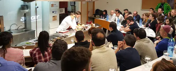 Los Talleres de Gastronomía de Huesca arrancan por todo lo alto con Diego Gallegos