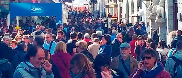 Perugia reúne un año más a los amantes del chocolate