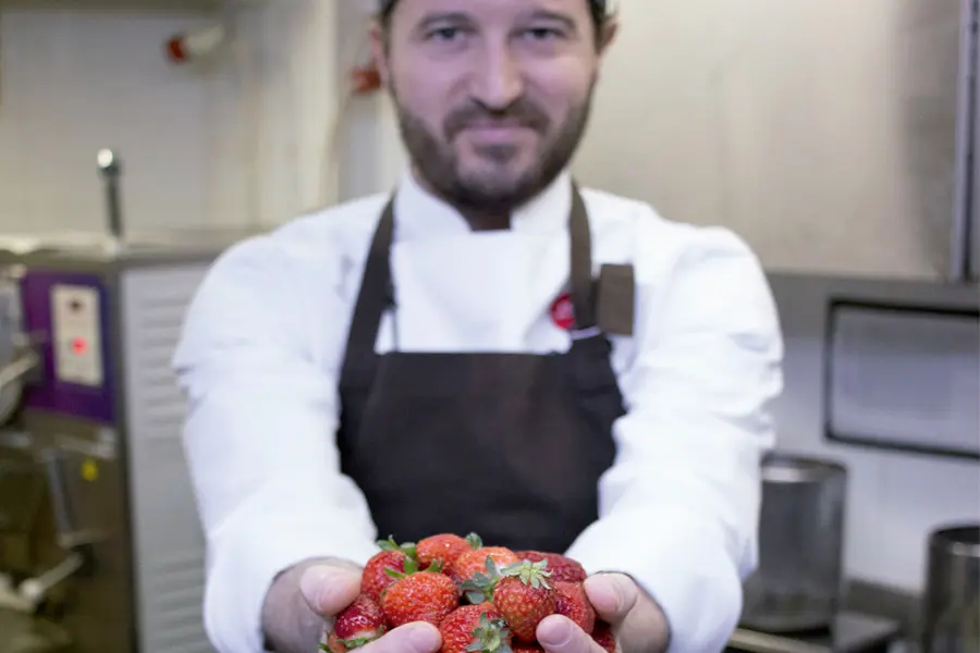 Massimo Pignata y su helado fresco y menos dulce