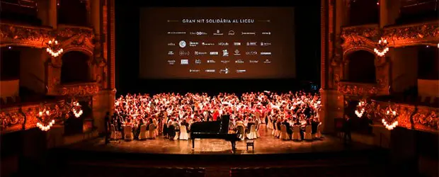 El Liceu se prepara para una cena solidaria con Albert Adrià, Jubany, Abellan y Gaig