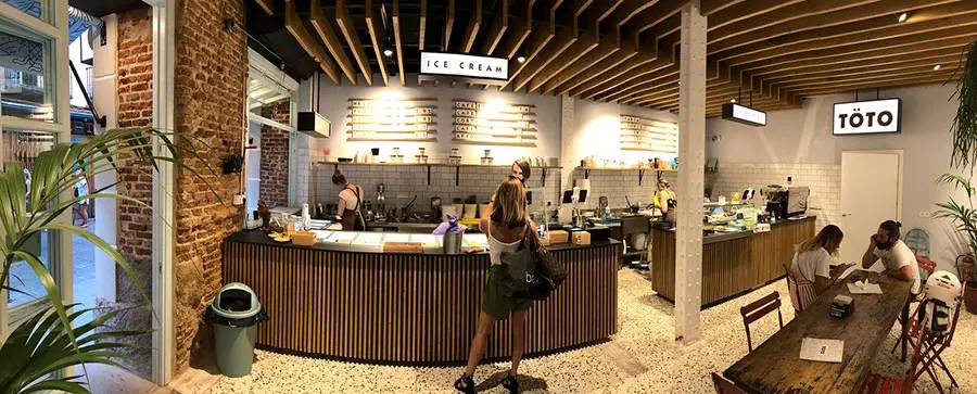 Helados propios y de tradición argentina en Töto Ice Cream