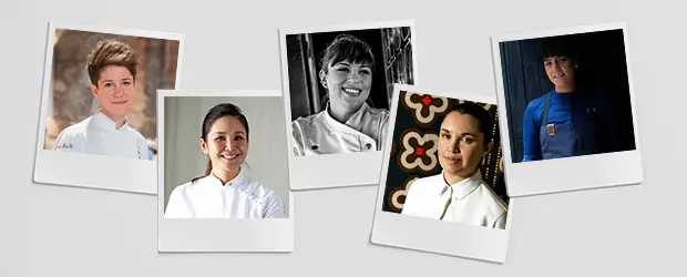5 mujeres chefs con una trayectoria ascendente e imparable