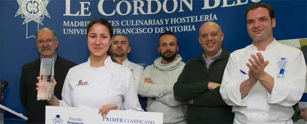 Una alumna de Valladolid, III Premio Promesas de la Alta Cocina LCB