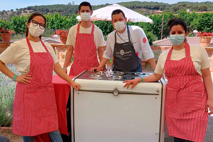 Albert Roca sorprende en oríGenes con helados redondos y originales