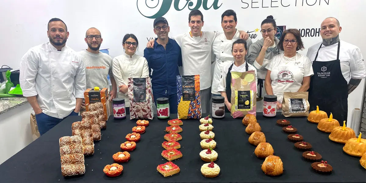 El chocolate aplicado a las masas, protagonista de los talleres de Samuel Suárez para Valrhona