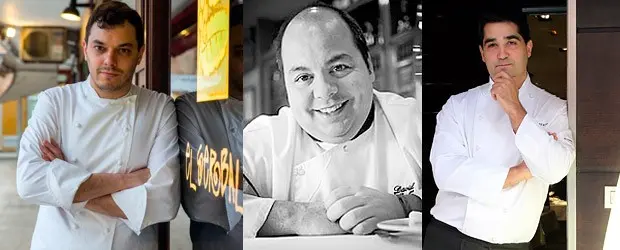 Sergio Ortiz, Roberto Terradillos y David Menéndez, Premios Sabores del Arco Atlántico 2017