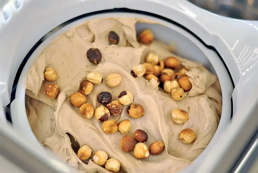 Pastas de frutos secos de elaboración propia por Yon Gallardo