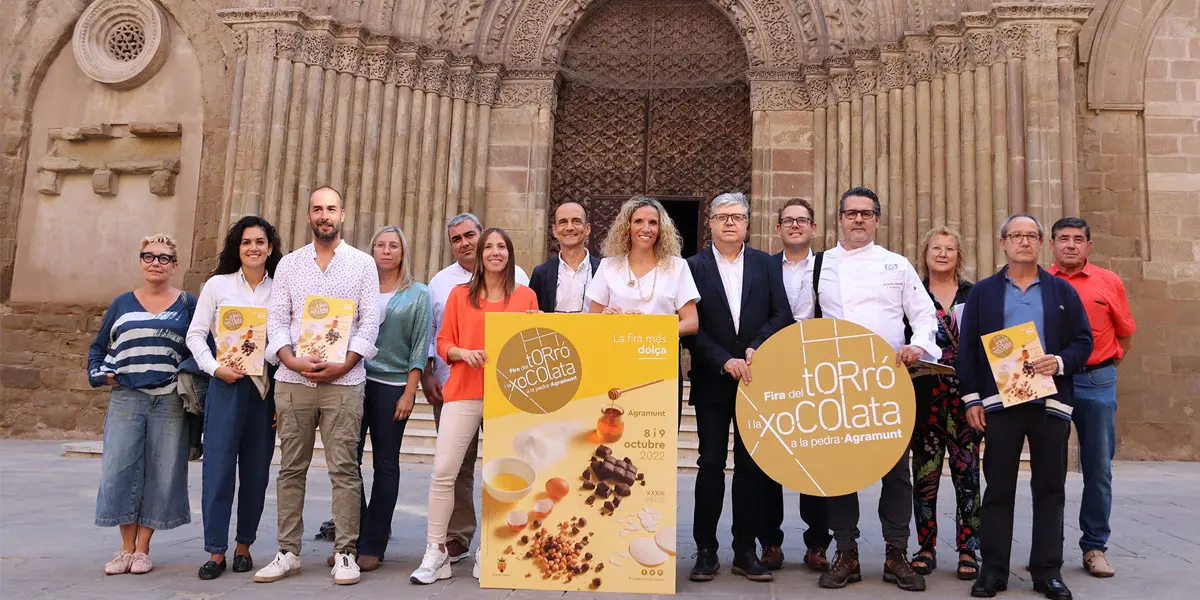 Agramunt se prepara para su consolidada feria del turrón y chocolate a la piedra