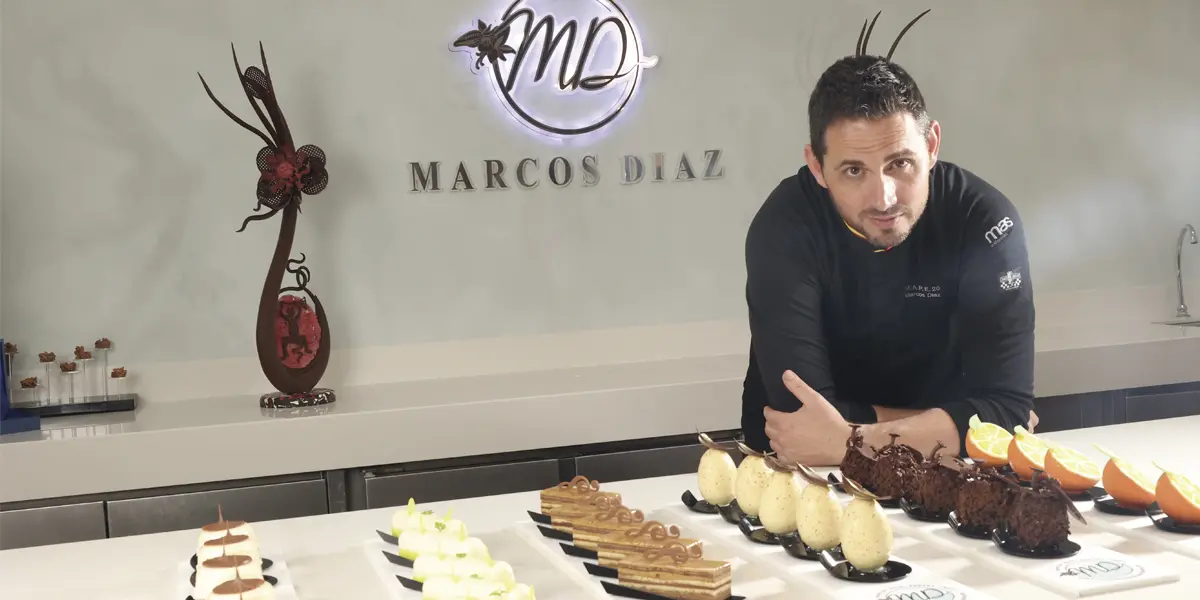 La exitosa carrera pastelera de Marcos Díaz en 8 pasos