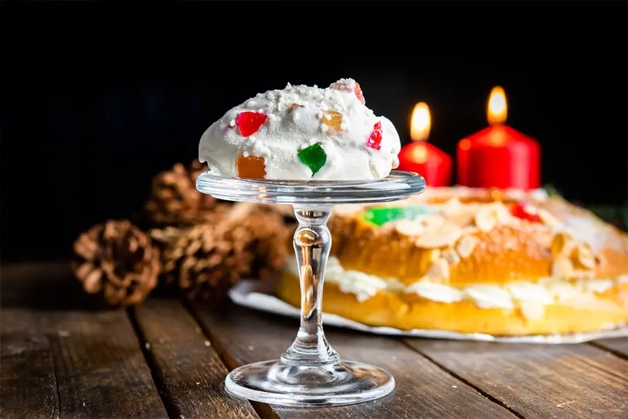Helado de Roscón de Reyes, la estrella en la Navidad de Crem de Lux