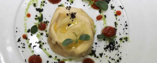 El bacalao, protagonista de un menú de Pedro Larumbe