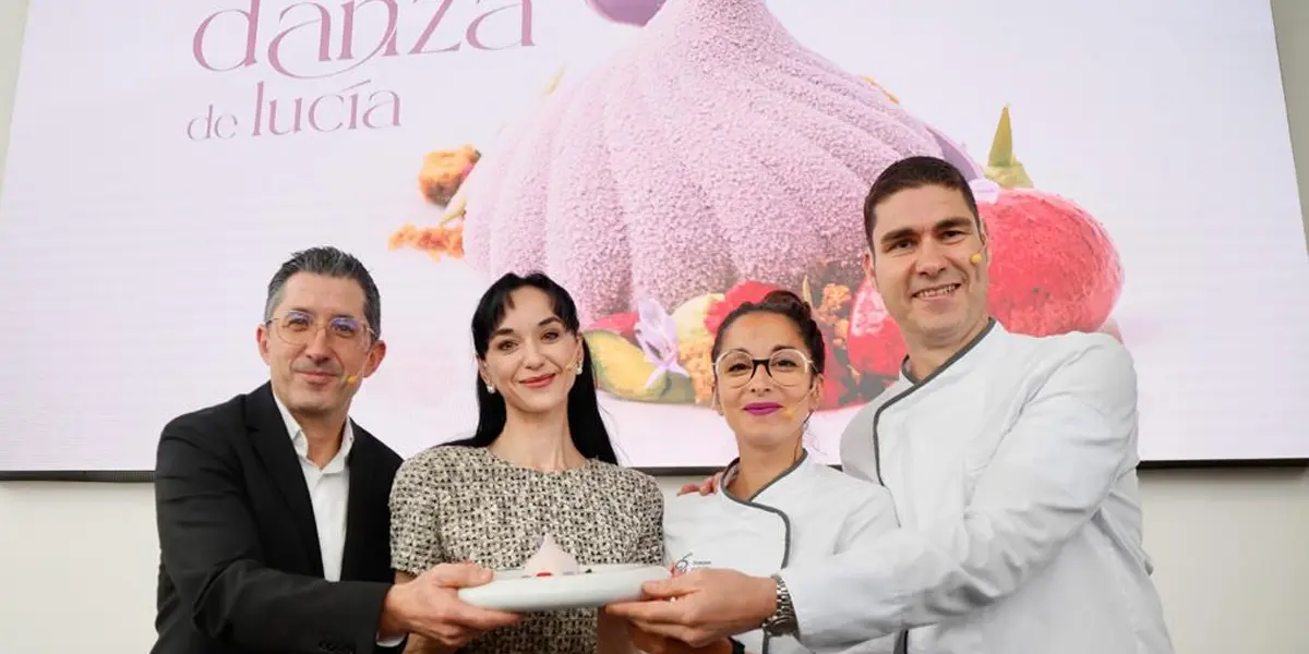 Basque Culinary Center crea un postre inspirado en la bailarina Lucía Lacarra