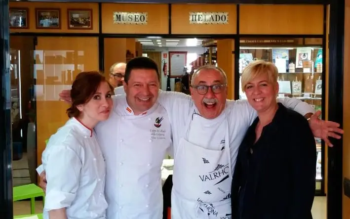 Sergio Dondoli muestra en Valencia las ventajas del helado fresco