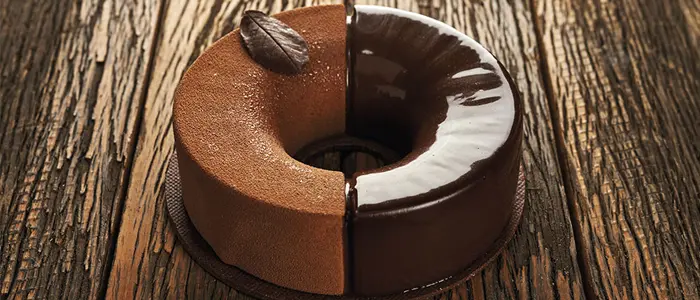 Tarta de cremoso de chocolate y naranja de Luciano García