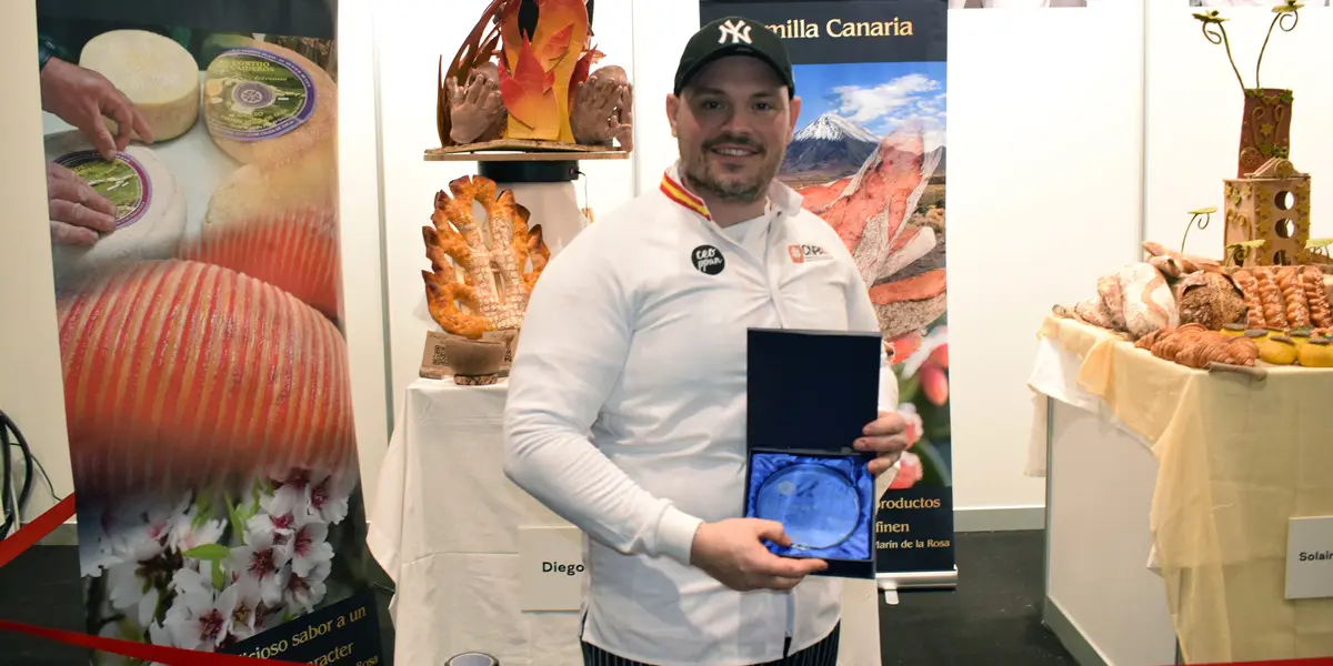 La esencia canaria de Diego Marín conquista el Campeonato de España de Panadería