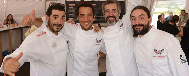 18 chefs internacionales con 8 estrellas Michelin en Portamérica