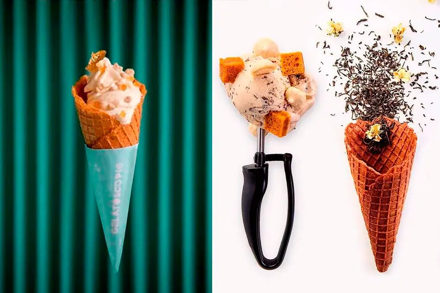 Stracciatella de té earl grey y Chocoginger, las novedades navideñas de Gelatoscopio