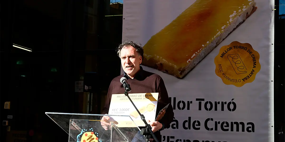 Zaguirre, en Terrassa, elabora el mejor turrón de yema quemada