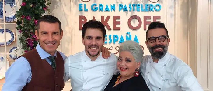 Miquel Guarro, Betina Montagne y Dani Álvarez, jurado de Bake Off