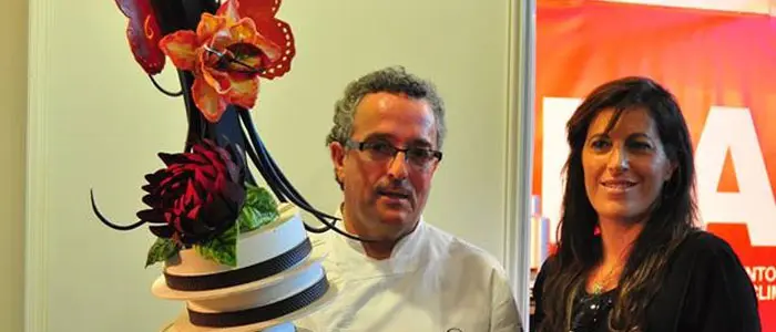 Limón y romero maridados con chocolate por Andrés Mármol en Murcia Gastronómica