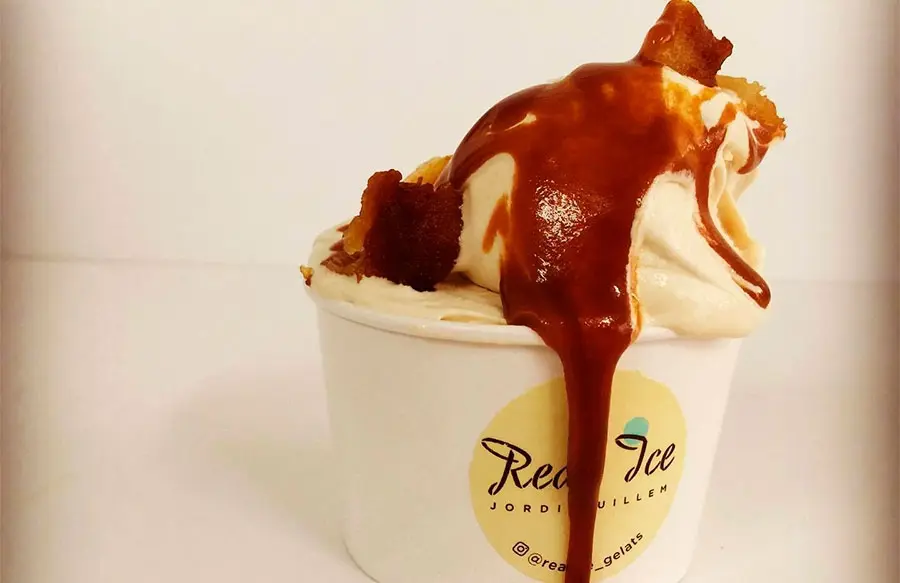 Jordi Guillem se inspira en su abuela en el nuevo helado de manzana "al caliu"