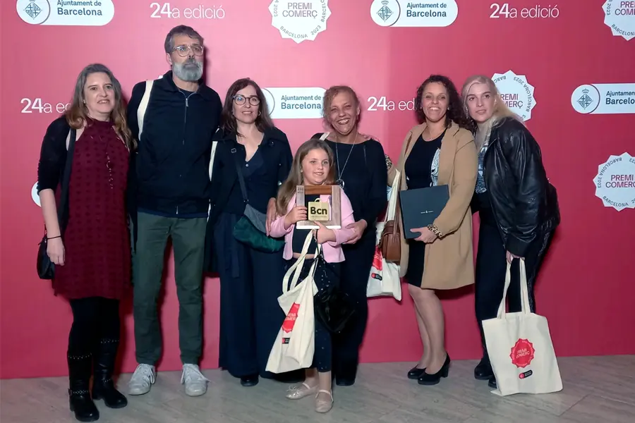 Mamá Heladera, reconocida en Barcelona con el Premio Comercio de Proximidad