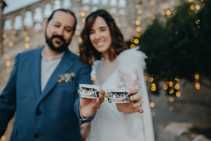 Tres sorbetes nupciales de Irene Iborra inspirados en recuerdos