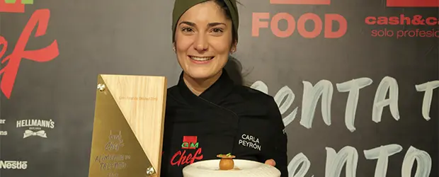 Carla Peyrón, del IES La Flora de Burgos, ganadora del GMchef 2019