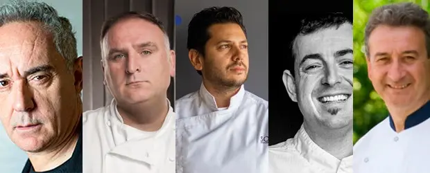 Ferran Adrià, José Andrés, Ricard Camarena y Diego Gallegos, entre los Premios Nacionales 2020