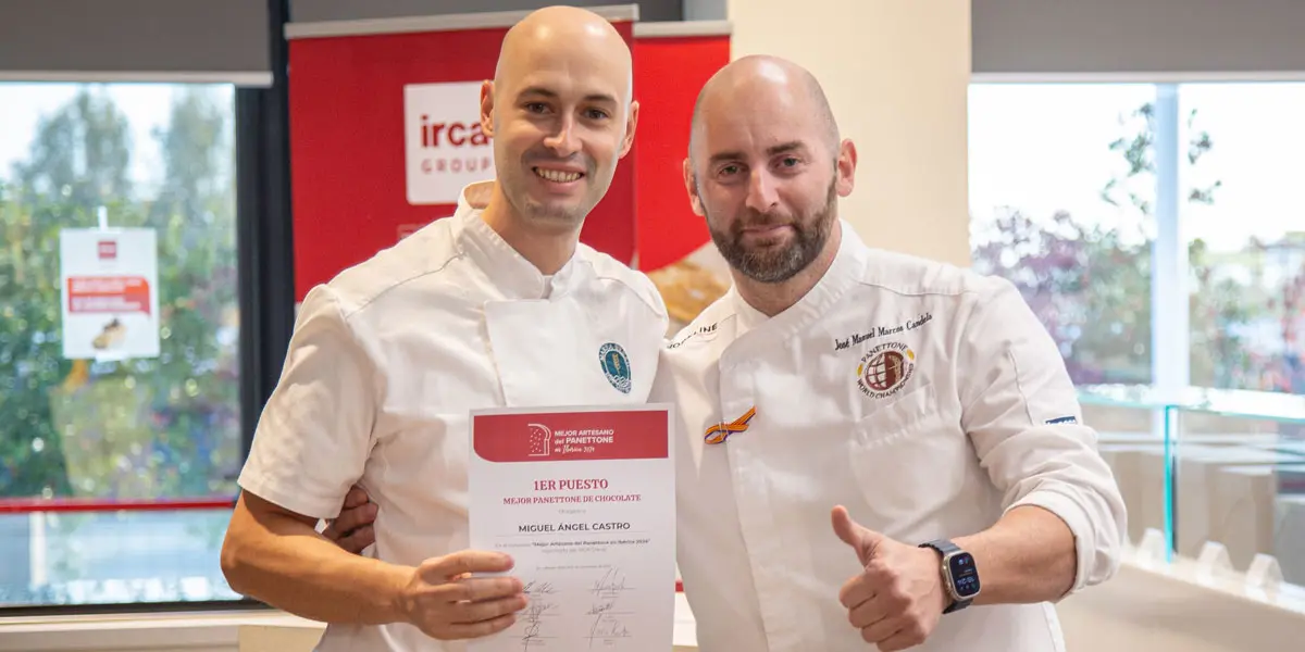 Miguel Ángel Castro gana el Concurso Mejor Artesano del Panettone Ibérica de Irca