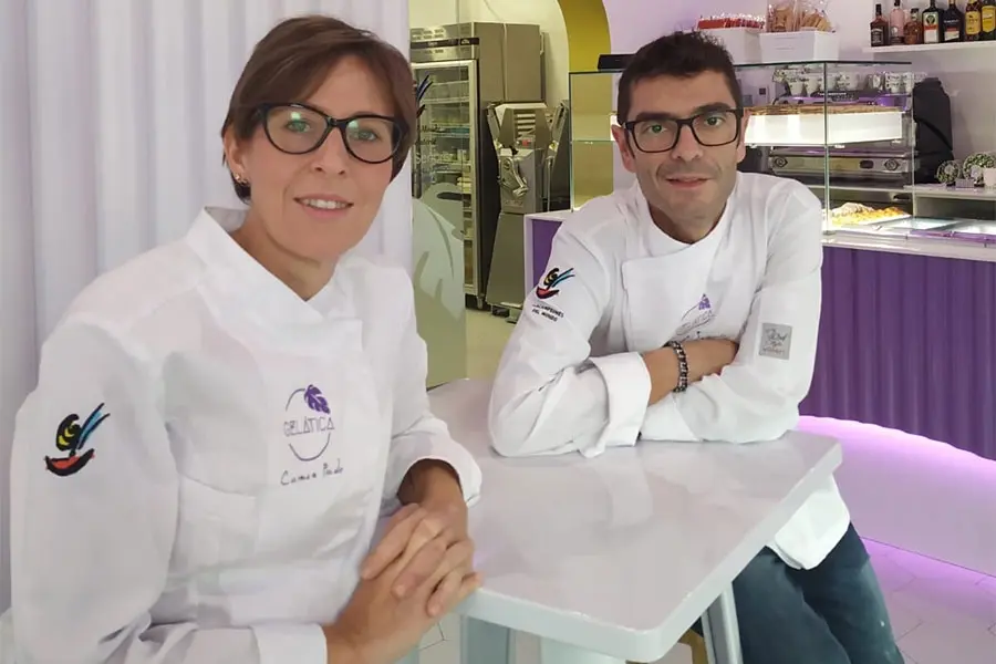 Migue Señoris y Carmen Prado: "En Gelática Ice Concept queremos disfrutar con el helado"