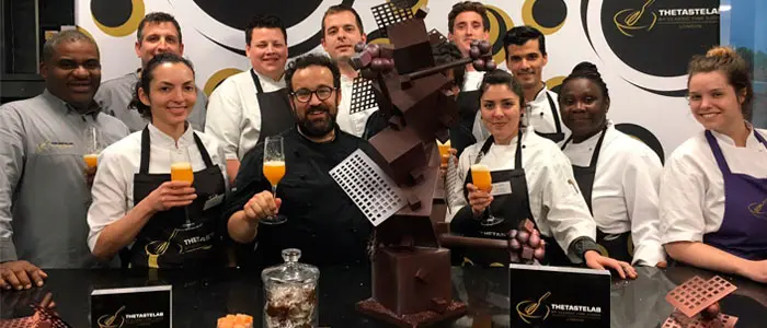 Las técnicas de bombonería de Carles Mampel llegan a Londres