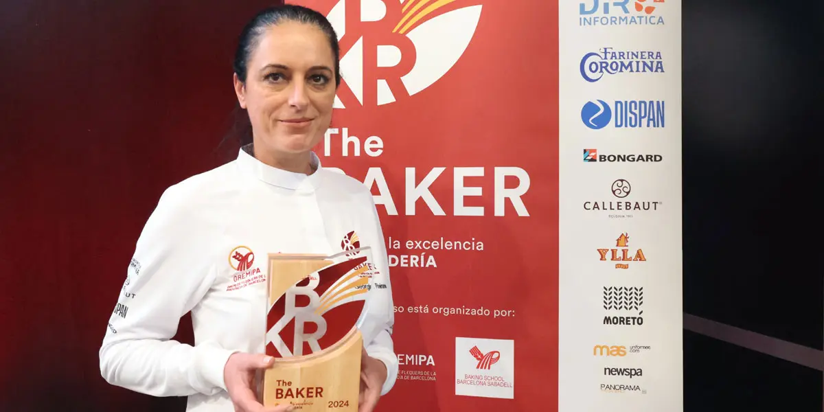 Georgina Reinares gana el premio a la excelencia The Baker 2024