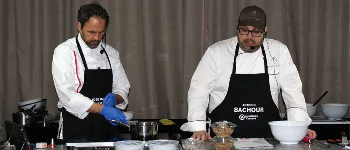 Antonio Bachour y José Manuel Samper, a cuatro manos en Madrid y Estoril