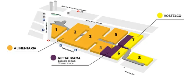 La entente Alimentaria y Hostelco ocupará todo el espacio ferial de Gran Vía