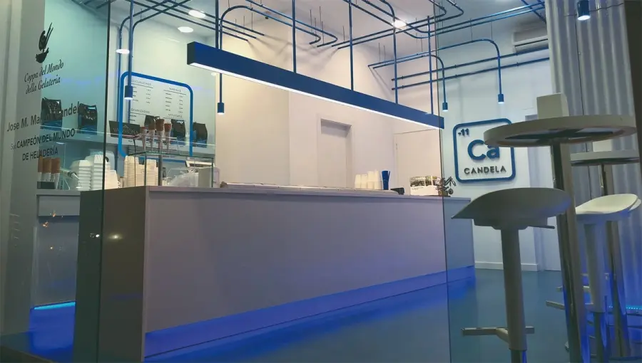 La tabla periódica, punto de partida de Candela Gelateria
