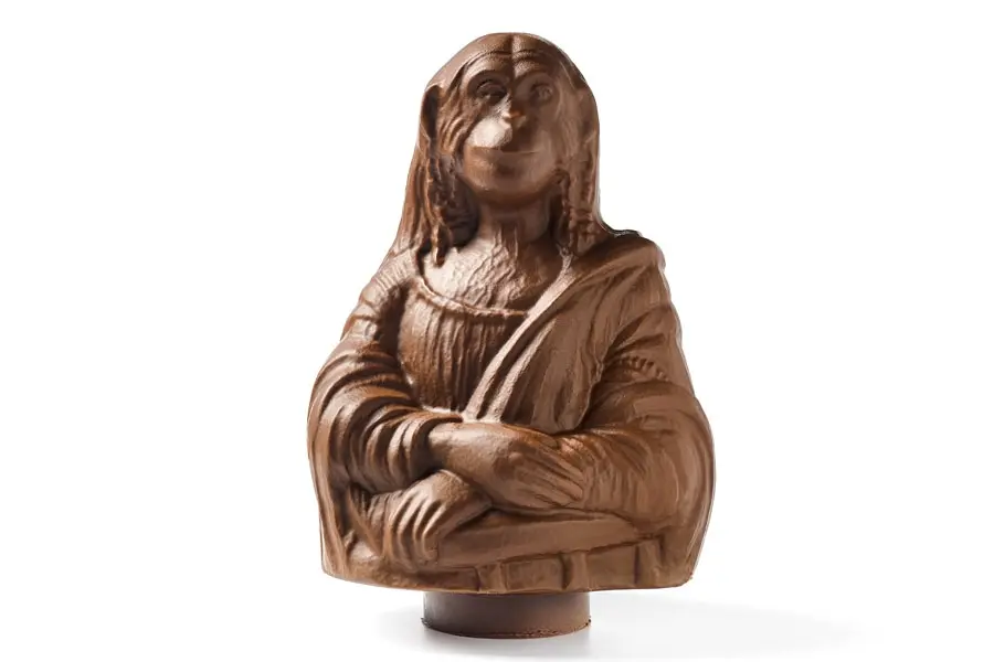 Una Mona Lisa de chocolate, la ingeniosa idea de Rocambolesc para Pascua