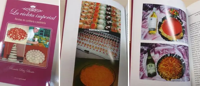 Recetas de confitería y pastelería de La Violeta Imperial