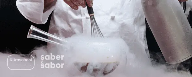 Saber y Sabor sortea una plaza para el Master de técnicas con Nitrógeno Líquido de Nitroschool