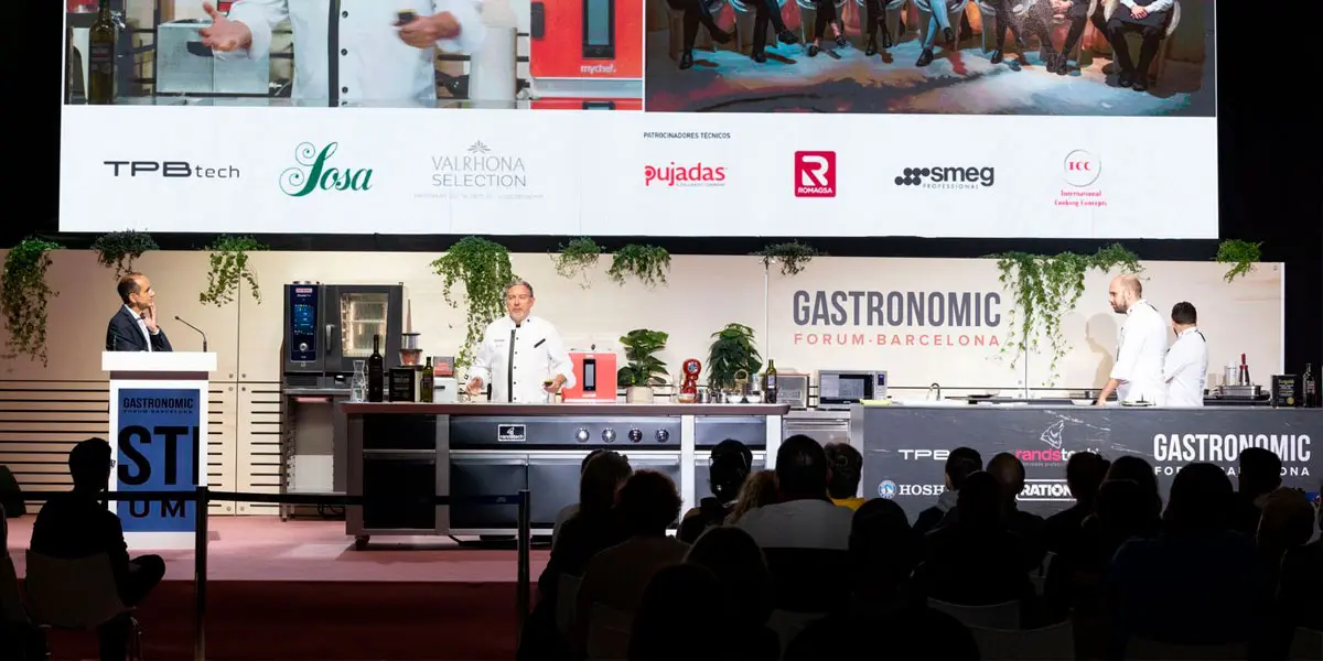 Pastelería inclusiva y postres de grandes restaurantes en Gastronomic Forum Barcelona