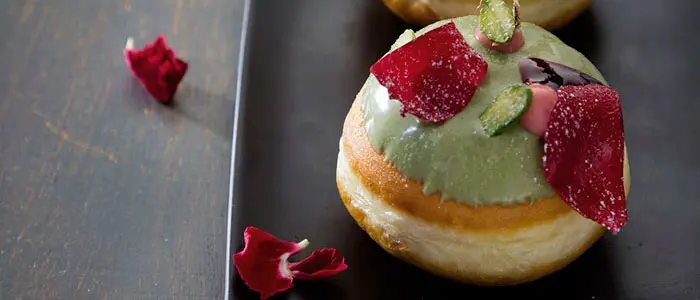 Sufganiyot de pistacho de Eran Shvartzbard, el donut israelí