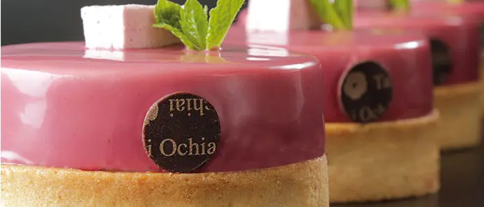 Tartaleta de cereza y mascarpone de Jordi Morelló