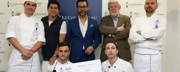 Ezequiel Álvarez, Premio Promesas de la Alta Cocina de Le Cordon Bleu Madrid