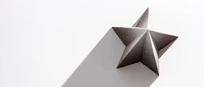 El abeto estrella de chocolate de Enric Monzonis