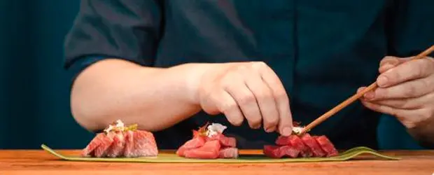 Los 8 finalistas del primer campeonato profesional de sushi en España