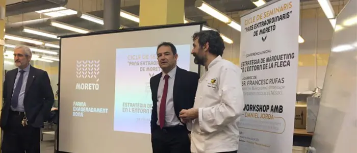 Jornadas profesionales de marketing y panadería con Daniel Jordà en Barcelona