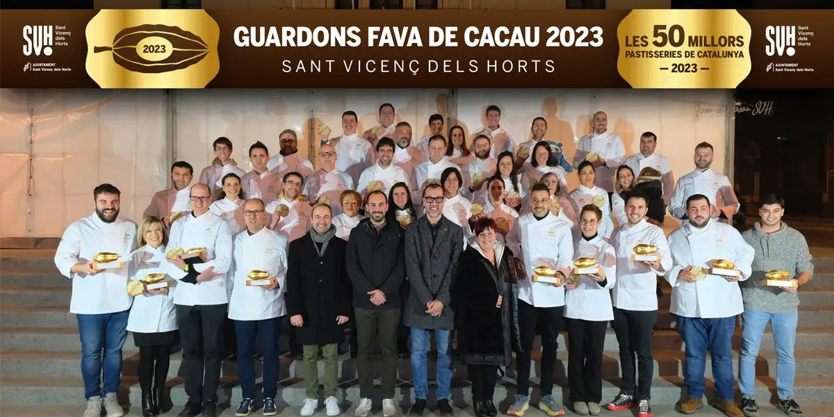 Las pastelerías Escribà, Padreny y El Cigne, menciones especiales en los premios Fava de Cacau