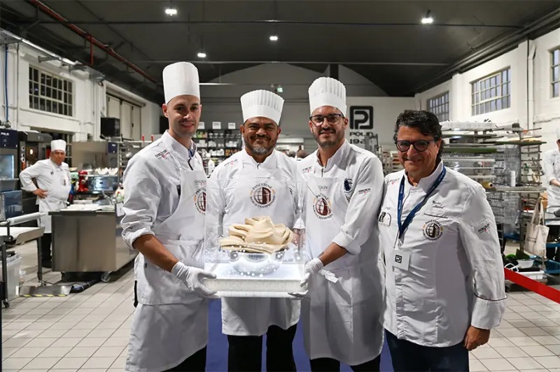 El equipo español con la flor de masa madre