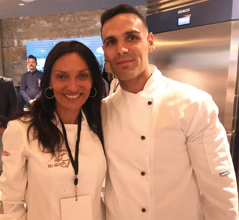 Ana Carolina Ferreira y Fran Colomina, ganadores de la primera y segunda edición del Mejor Helado de Chocolate