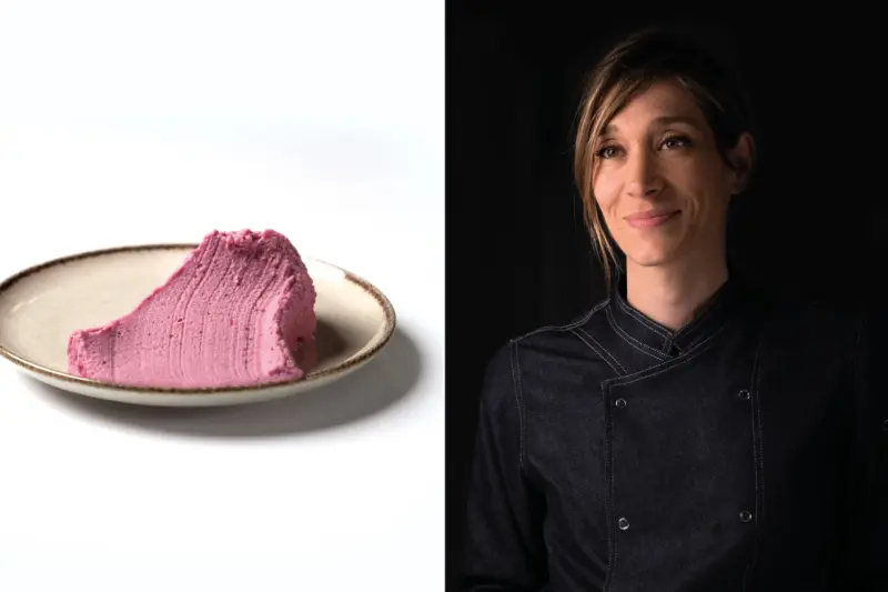 Kéfir de oveja con frutos rojos y ghee / Monti Silvestre